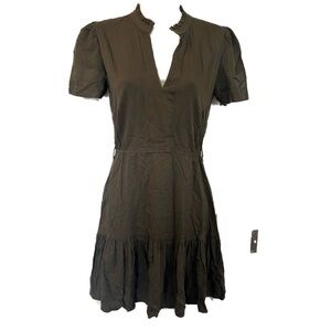 Streetbox Turkish Army Green Short Sleeve Mini Dress - NWT - Size Small!